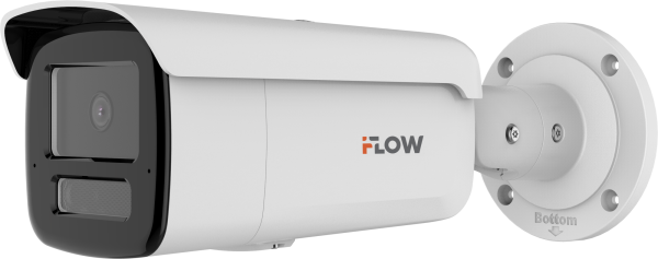 IP-камера iFlow F-IC-2242C(6мм), 4 Мп, цилиндрическая, 6 мм, ИК 80 м / LED 80 м, IP67, IK10