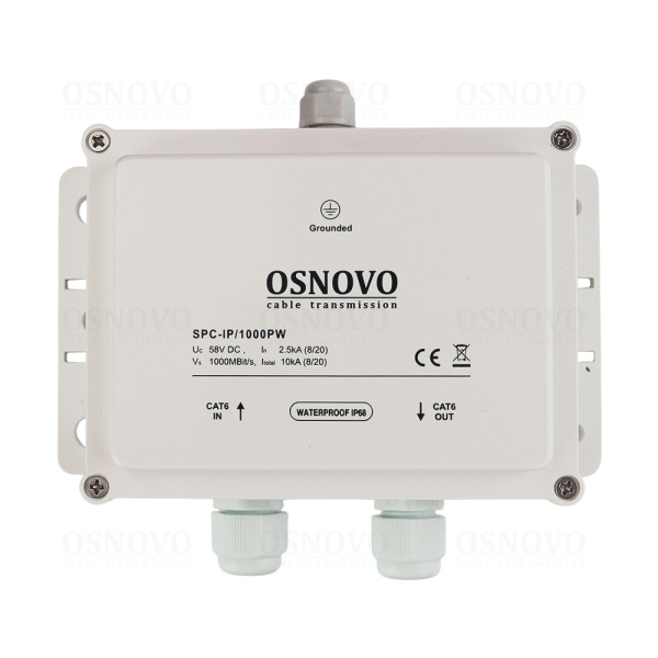 Устройство грозозащиты Ethernet OSNOVO SPC-IP/1000PW