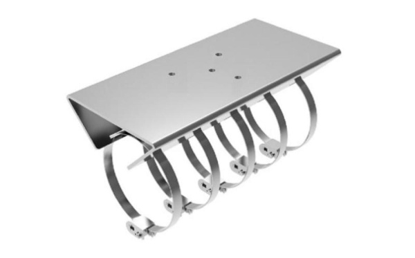 Кронштейн на столб горизонтальный Hikvision DS-1214-ZJ(FH)-P