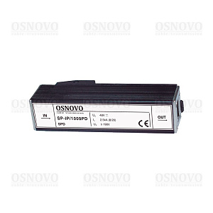 Устройство грозозащиты Ethernet OSNOVO SP-IP/1000PD