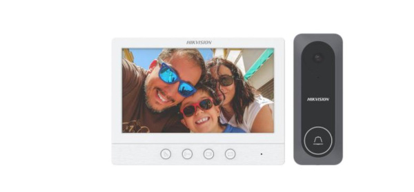 Комплект видеодомофона Hikvision DS-KIS212(B)