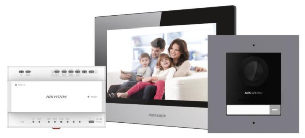 Комплект видеодомофона Hikvision DS-KIS702Y