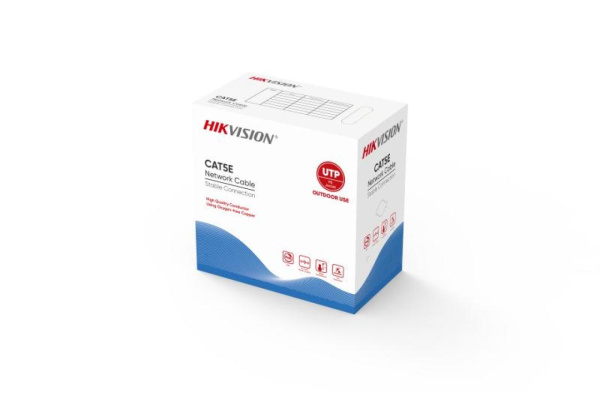 Кабель витая пара Hikvision DS-1LN5EO-UU/E