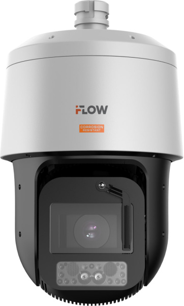 IP PTZ-камера iFlow F-IP-4445CHSZ42/LW(PA), 4 Мп, купольная, вариофокальный объектив От 6.0 до 252 мм, ИК 500 м, IP67