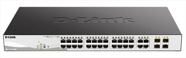 PoE-коммутатор управляемый D-Link DGS-1210-28MP/F4A