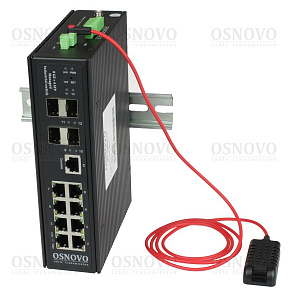 Коммутатор промышленный OSNOVO SW-70804/ILS