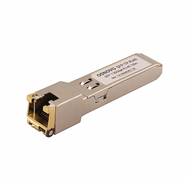 SFP-модуль OSNOVO SFP-TP-RJ45(1G)-I