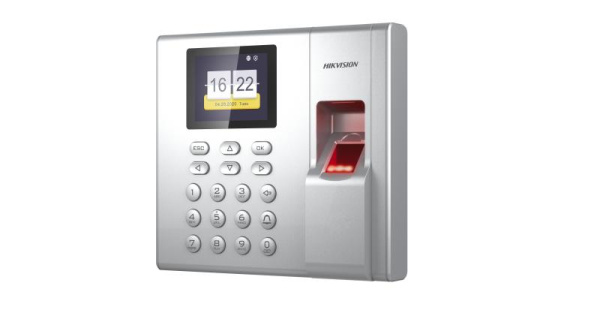 Терминал доступа со сканером отпечатков пальцев Hikvision DS-K1T8003MF